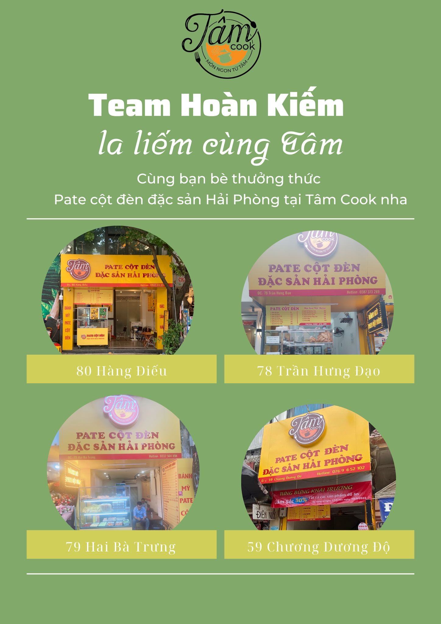 đặc sản bánh mì que Hải Phòng 