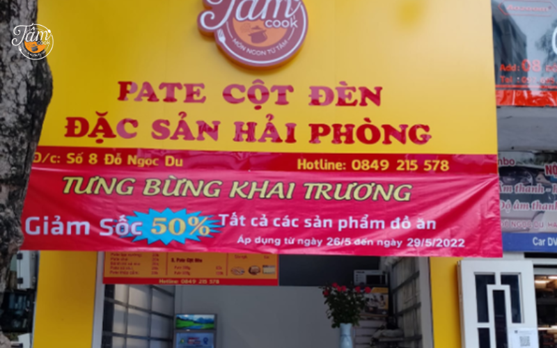 nhượng quyền pate cột đèn hải Phòng tại Ninh Bình