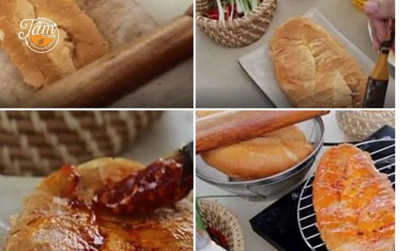 cách làm bánh mì nướng muối ớt