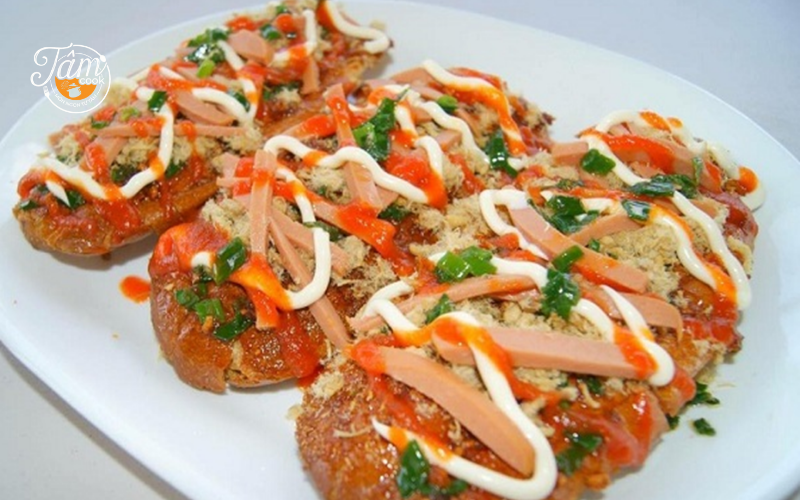 cách làm bánh mì nướng muối ớt