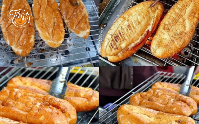 cách làm bánh mì nướng muối ớt