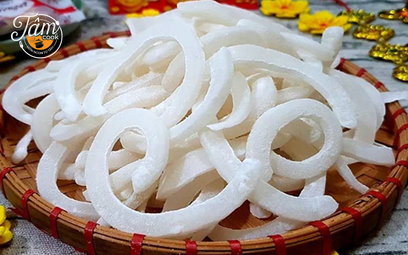cách làm mứt dừa non