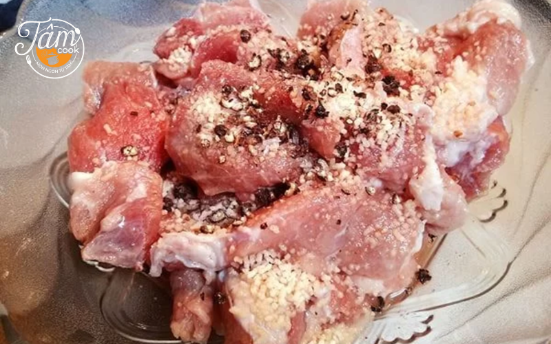 cách làm nhân bánh mì thịt nướng