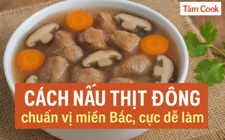 cách nấu thịt đông