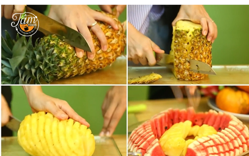 cách trình bày đĩa trái cây đẹp