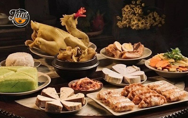 mâm cúng giao thừa