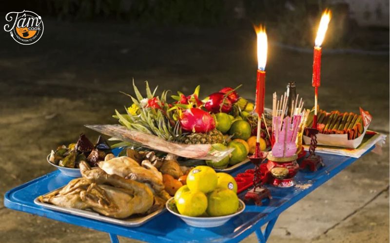 mâm cúng giao thừa