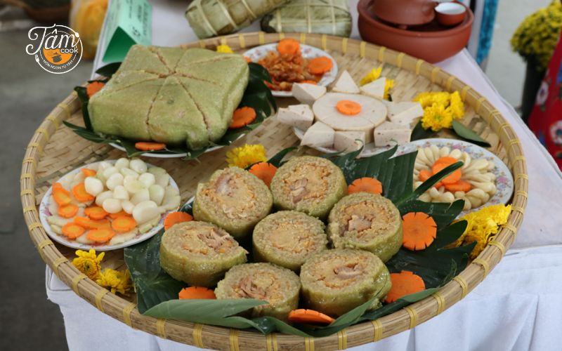 trang trí món ăn ngày Tết