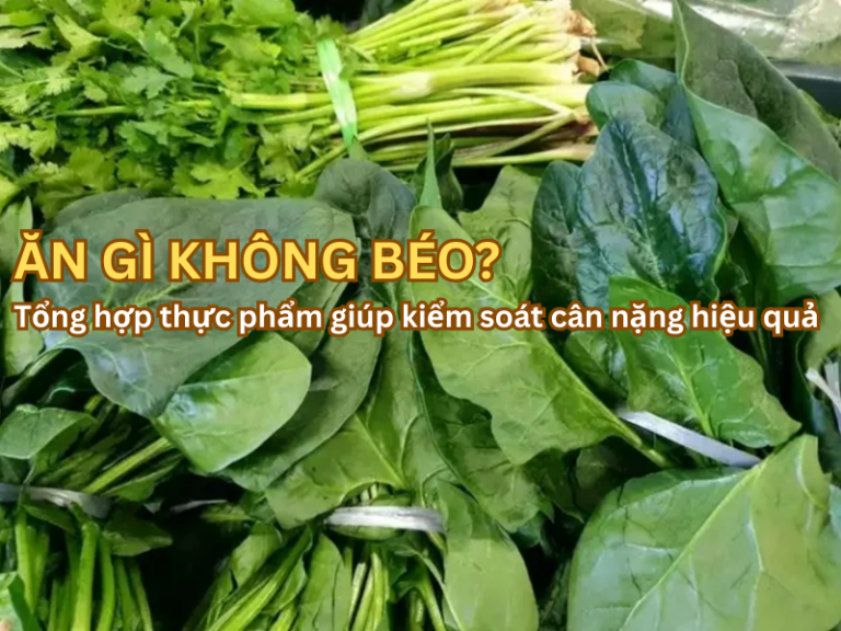 ăn gì không béo