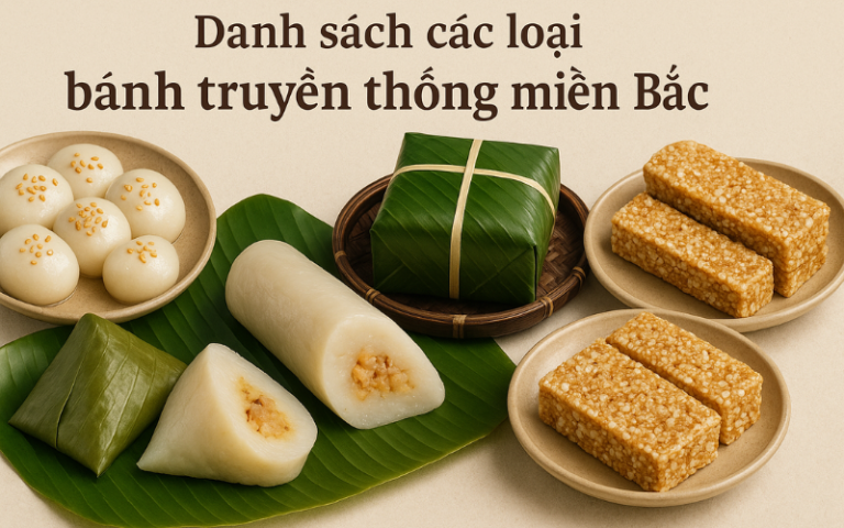 các loại bánh truyền thống miền Bắc