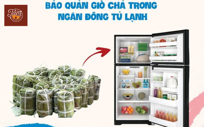cách bảo quản giò chả tự làm