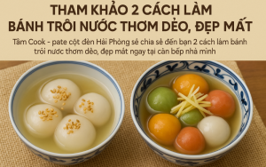 cách làm bánh trôi nước