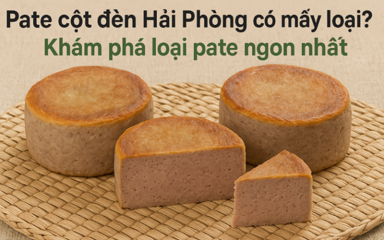 pate cột đèn hải phòng có mấy loại?