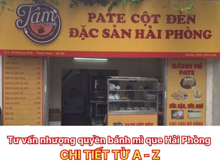 Tư vấn nhượng quyền bánh mì que Hải Phòng