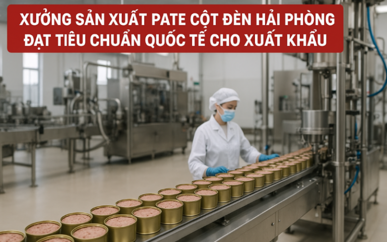 xưởng sản xuất pate cột đèn Hải Phòng