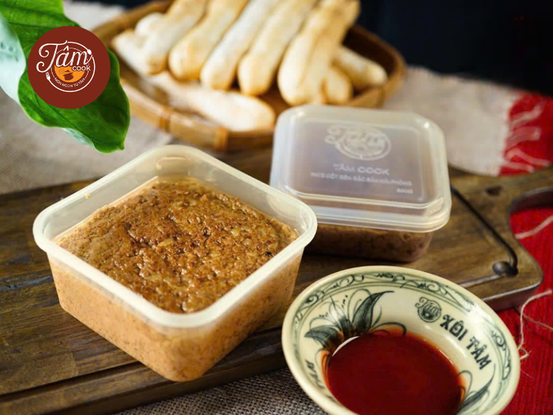 pate cột đèn cho bữa sáng tiện lợi