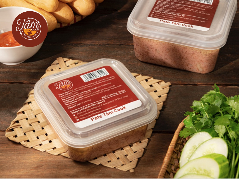 pate cột đèn cho bữa sáng tiện lợi