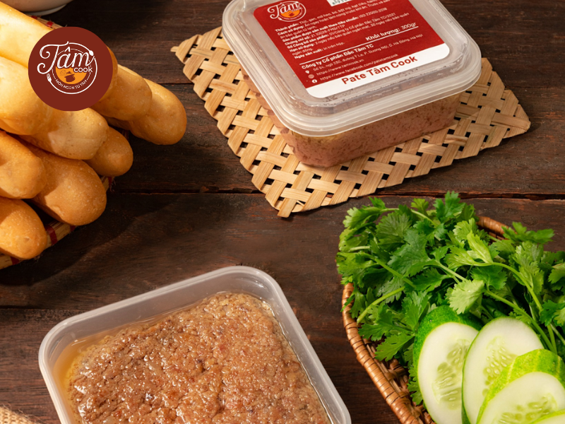 pate cột đèn cho bữa sáng tiện lợi