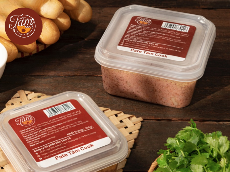 pate cột đèn cho quán ăn vặt