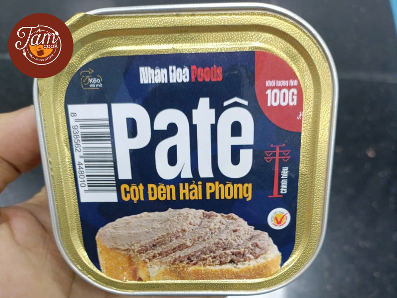 pate cột đèn cho quán ăn vặt