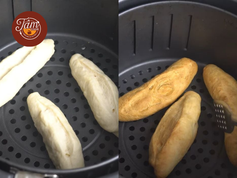 Cách làm bánh mì bằng nồi chiên không dầu