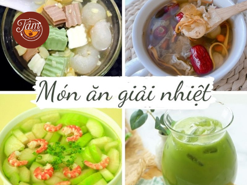 món ăn mùa hè giải nhiệt
