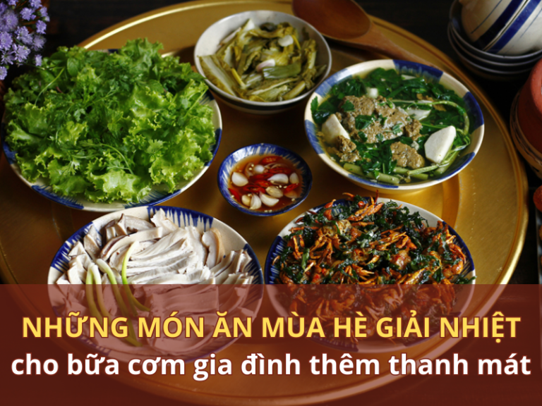 món ăn mùa hè giải nhiệt