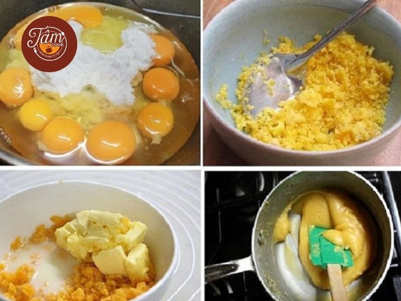 cách làm bánh bao kim sa trứng muối