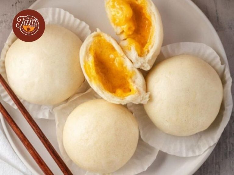cách làm bánh bao kim sa trứng muối