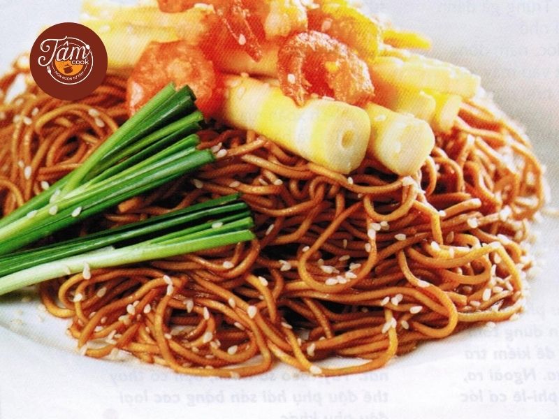 cách làm mì trộn Hàn Quốc