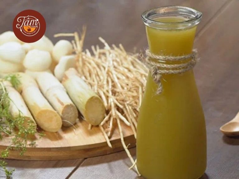 cách làm nước sâm mía lau