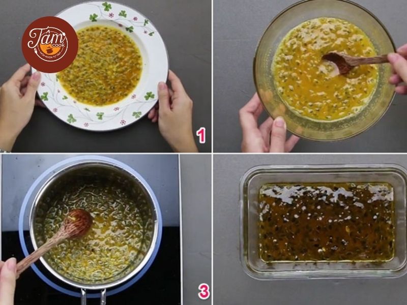 cách làm soda chanh dây