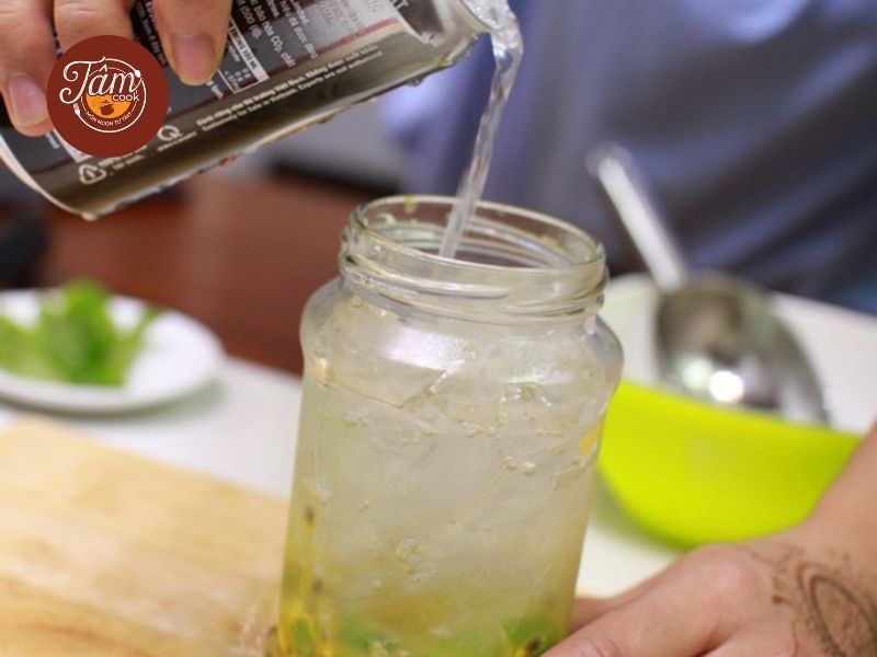 cách làm soda chanh dây