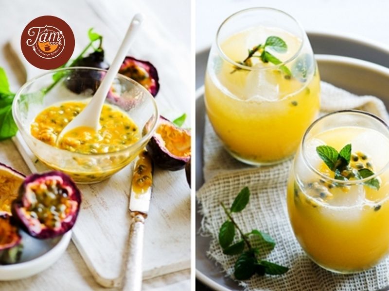 cách làm soda chanh dây