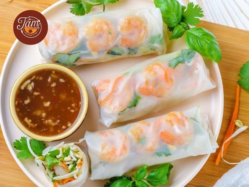 gỏi cuốn bao nhiêu calo