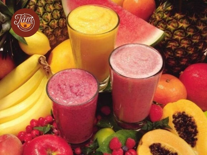 sinh tố giảm mỡ bụng