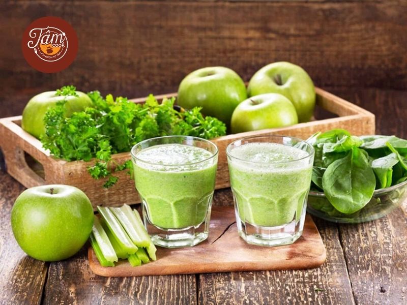 sinh tố giảm mỡ bụng
