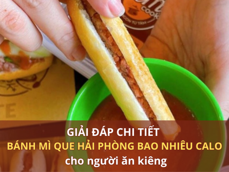 bánh mì que hải phòng bao nhiêu calo