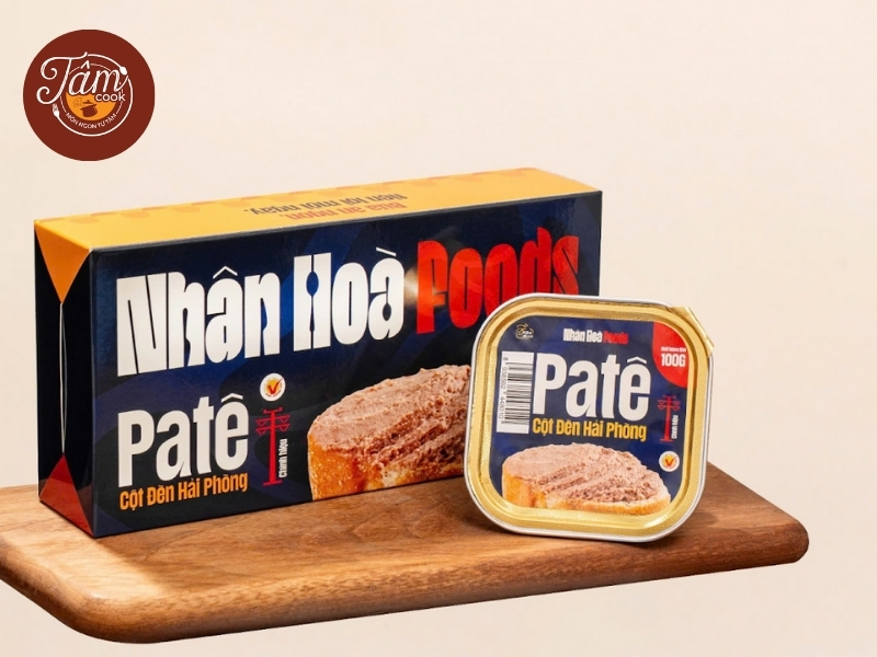 Chương trình khuyến mãi pate cột đèn hộp nhôm Tâm Cook lên tới 50% từ ngày 8/9