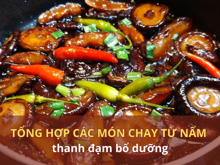 món chay từ nấm