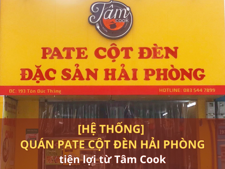 Quán Pate cột đèn Hải Phòng