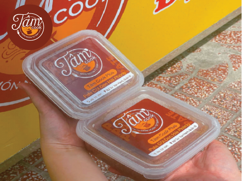pate cột đèn dùng cho quán bánh mì