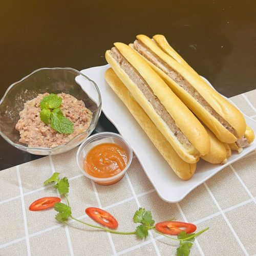 hình ảnh bánh mì que hải phòng