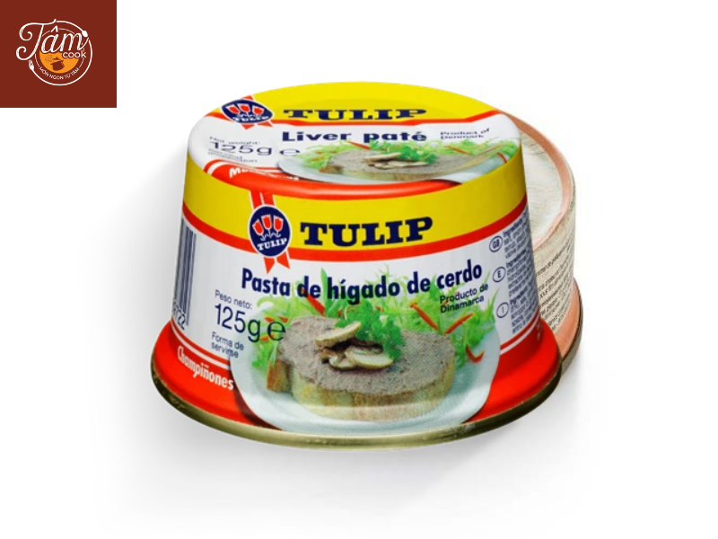 Pate heo nấm Tulip