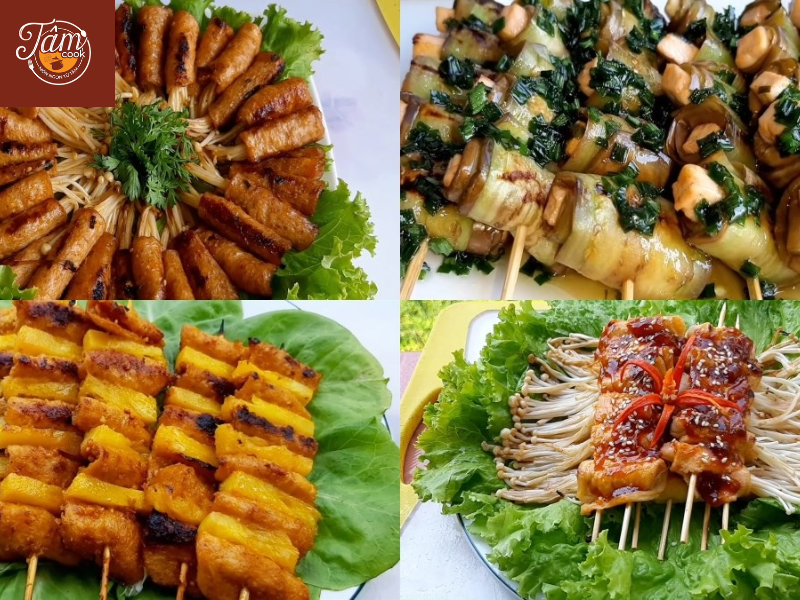 Cách làm món nướng chay thơm ngon, dễ làm ngay tại nhà Cách làm món nướng chay thơm ngon, dễ làm ngay tại nhà