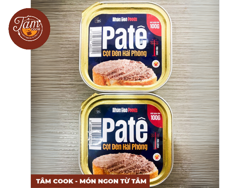 Pate cột đèn Hải Phòng đóng hộp bao nhiêu calo